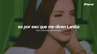 Lana Del Rey  Taco Truck x VB Español  Lyrics [upl. by Lauritz]