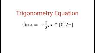 SOLVE sinx  12 [upl. by Acey100]