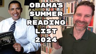 Barack Obamas Summer Reading List 2024 [upl. by Borries]