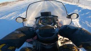 Skidoo Expedition SE 1200 4tec 143kmh [upl. by Nuawed395]