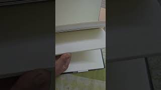 Brustro sketchbook a5 200gsmunboxing ARtwithJoy [upl. by Yanej]