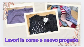 Lavori in corso e nuovo progetto 🩷 Novembregomitoliampferri [upl. by Androw]