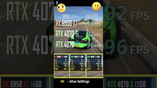 Choisir RX 6950 XT vs RTX 4070 Ti vs RTX 4070 SUPER  gaming rtx nvidia amd forzahorizon5 [upl. by Perloff]