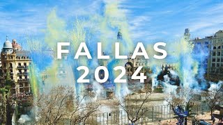 Fallas de Valencia 2024 [upl. by Litnahs634]