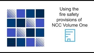 Using the fire safety provision of NCC Volume One [upl. by Heller650]