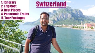 Switzerland Travel Itinerary  Switzerland Trip Plan From India [upl. by Ponce925]