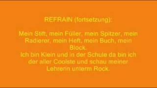 kleiner Gangster  Mein Block mit lyrics [upl. by Ahsienot728]