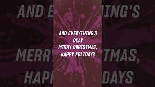 NSYNC  Merry Christmas Happy Holidays Lyrics [upl. by Ehling]