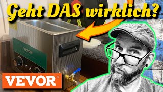 💰 GÜNSTIGE Ultraschall Reinigung für SCHALLPLATTEN  VEVOR Ultraschall Schallplatten Waschmaschine [upl. by Ayihsa249]