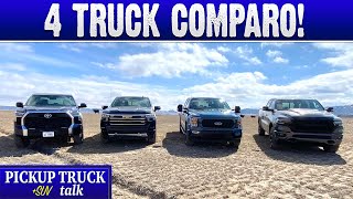 Truck Owners Compare Ford F150 Ram 1500 Toyota Tundra Chevy Silverado [upl. by Philippe380]