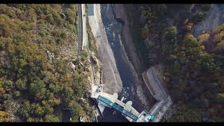 Le barrage du Nouveau Poutes Alleyras  haut Allier  Haute Loire version terminée 24 octobre 2022 [upl. by Acino]