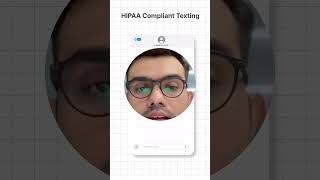 What Is HIPAA Compliant Texting shorts [upl. by Hnad797]