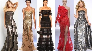 High fashion Evening dresses 💖 Evening short and long gowns for 2024 [upl. by Fee]