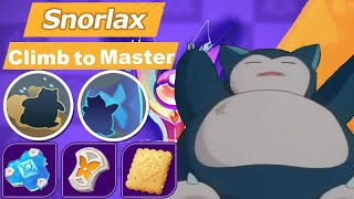 Pokemon Unite  Climb to Master  SoloQ Snorlax  Season 21  Live Commentary [upl. by Eiwoh]