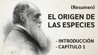 Resumen El ORIGEN DE LAS ESPECIES  INTRODUCCIÓN Y CAPÍTULO 1 [upl. by Esenej]