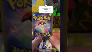 When your pokemon level up mid pack pokemoncards tcg shortsfeed [upl. by Ellicott]