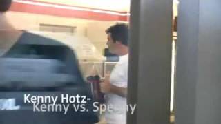 Kenny Hotz from quotKenny vs Spennyquot swearing and getting ambushed by photographers outside 711 [upl. by Vic]