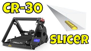 Slicing 3D Designs for the Creality CR30 Belt Printer [upl. by Sousa]