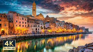 Bari Italy 🇮🇹 4K Puglia Evening Walking Tour 2024 [upl. by Yorgos]