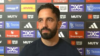 Ruben Amorim Interview  Manchester United vs Everton [upl. by Rainah736]