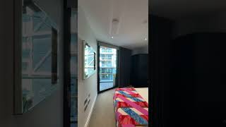 2 bed 2 bath apartment on the 5th floor in Riverlight Quay along the river Thames [upl. by Ellison463]