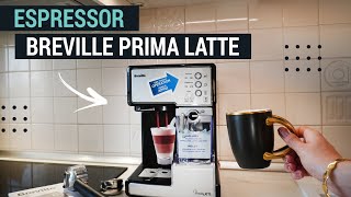 Unboxing Espressor Breville Prima Latte  Cafea cu spuma densa si bogata  Trucuri feminine [upl. by Fausta]