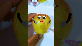 Worms in Apple Need Emergency Surgery jidoodle fruitsurgery foodsurgery [upl. by Esila]