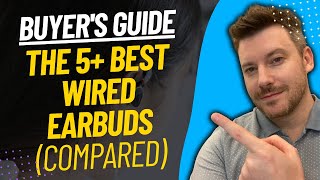 TOP 5 Best Wired Earbuds  Best Wired Earbud Headphones Review 2024 [upl. by Nodmac590]