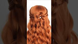 designer open hairstyle new hairstyles [upl. by Maitilde]