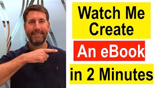 How To Create An EBook In 2 Minutes [upl. by Allyn]