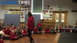 Alderman Jacobs pupils get a visit from the Mayor of Whittlesey  Cambs Times [upl. by Nuj790]