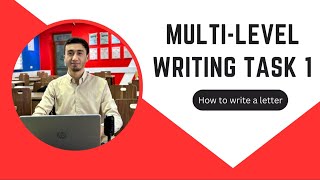 Multilevel Writing Task 1 How to write a letter cefr multilevel letter multilevel [upl. by Ailecnarf]