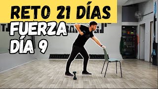 Entrenamiento de BRAZOS en CASA  Día 9  RETO 21 DÍAS de EJERCICIO SALUDABLE [upl. by Kedezihclem]