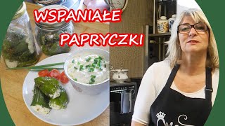 PAPRYKA FASZEROWANA NADZIEWANE PAPRYCZKI SEREM FETA PYSZNE ZDROWE ANTIPASTI PRZEPIS SUPER Nr540 🧡💥 [upl. by Nesnej58]