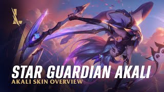 Wild Rift  Star Guardian Akali Skin Overview [upl. by Oberheim]