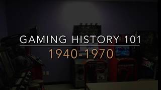 The First Few Decades of Gaming History  19401970 [upl. by Immanuel]