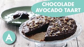 De chocoladeavocadotaart van Pascale Naessens  ANGELO  Recept 9 [upl. by Leeda]