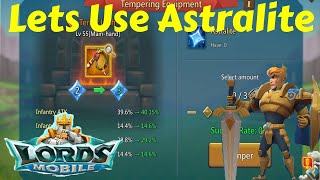 Astralite Update  Lords Mobile [upl. by Evelyn]