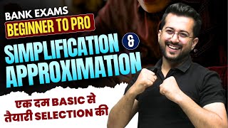 Simplification amp Approximation 🔥 Bank Exams Beginner to Pro 2024  Aashish Arora Quant [upl. by Niwdog]