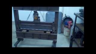 40quot Shop Press Brake Build [upl. by Burr]