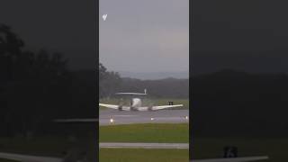 Plane makes emergency landing at Newcastle airport [upl. by Jurgen]