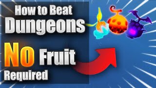 GPO How to do Dungeons Fruitless  No Haki  No Weapon  No Accessories [upl. by Gnep]