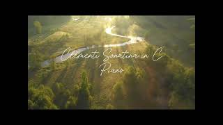 Clementi Sonatina in C Major  Relaxing Uplifting Piano [upl. by Sukram314]