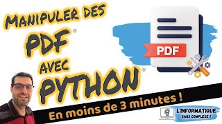 Manipuler des PDF® avec Python® [upl. by Mosra]