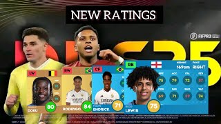 DLS25 UPDATE PLAYERS RATING PT2 [upl. by Anirb783]