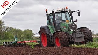 Fendt 820 Vario  Ploegen  ploughing in Kootwijkerbroek  van Geresteijn  Netherlands [upl. by Dulcie472]