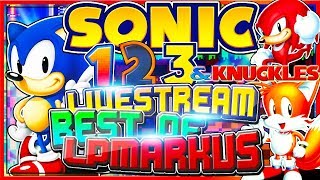 ✨Best of LETSPLAYmarkus 🔴Stream 2 Sonic 1  2 3 und SonicKnuckles 🔢 [upl. by Thunell889]