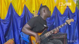 AKWASI G SHARP 🔥 WORSHIP APPROACH ON BASS FOR “JACK ALOLOME” [upl. by Aznofla]