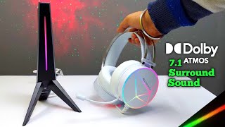 Zeb Blitz Dolby Atmos Headphones amp Zeb Demon Headphones Stand With RGB [upl. by Doownil323]