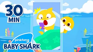 BEST Baby Shark Shorts Collection  Compilation  Baby Shark Doo Doo Doo  Baby Shark Official [upl. by Rhett559]